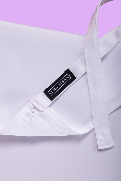 Half Niqab - Perla (White)