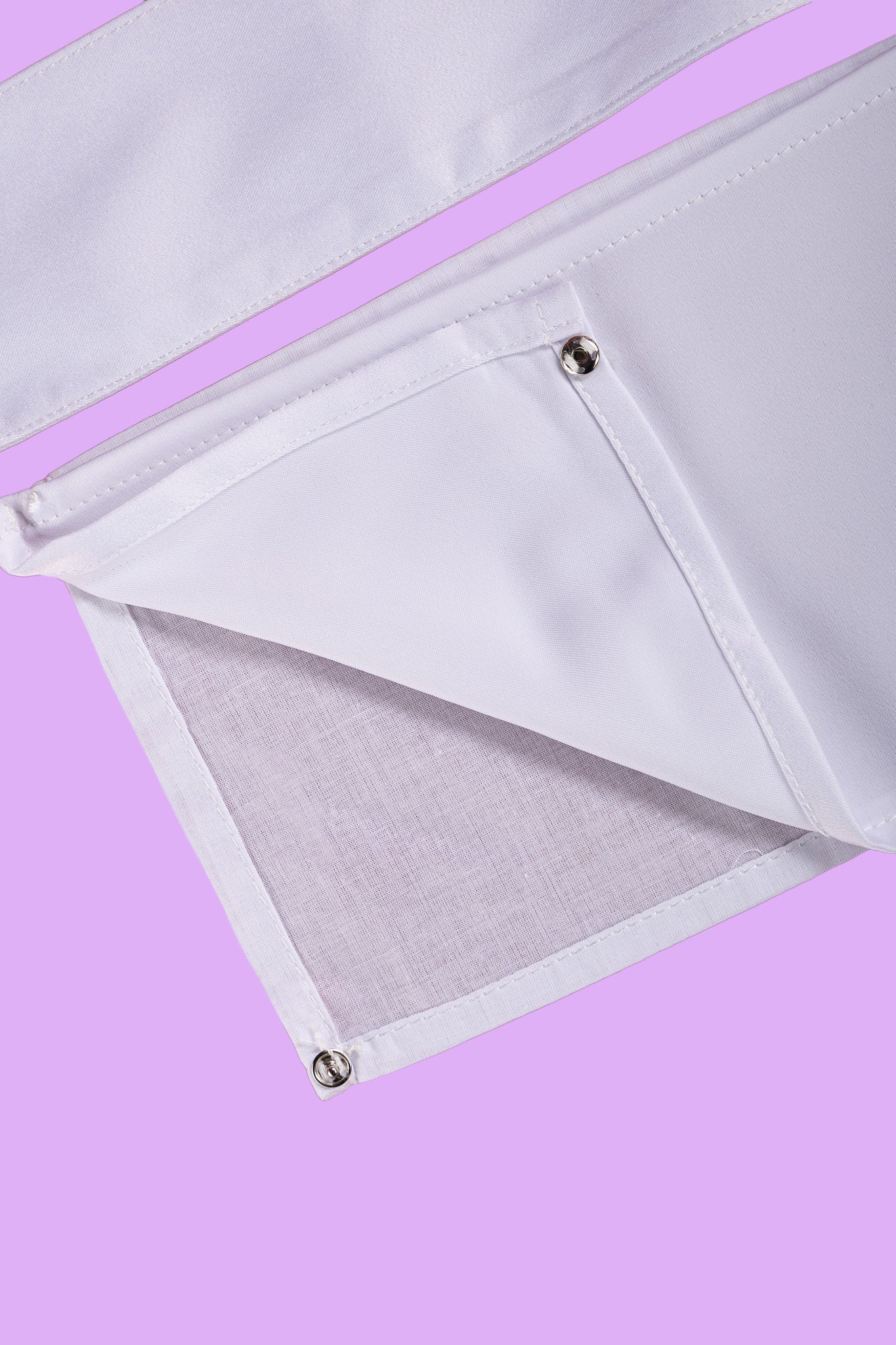 Short Niqab - Perla (White)