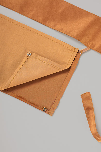 Short Niqab - Canela (Brown)
