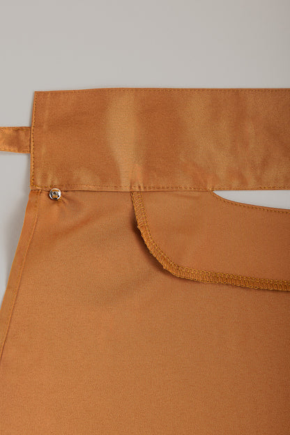 Long Niqab - Canela (Brown)