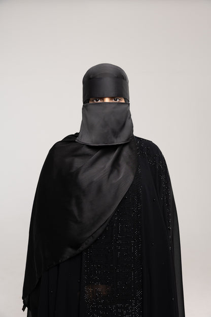 Short Niqab - Noche (Midnight)
