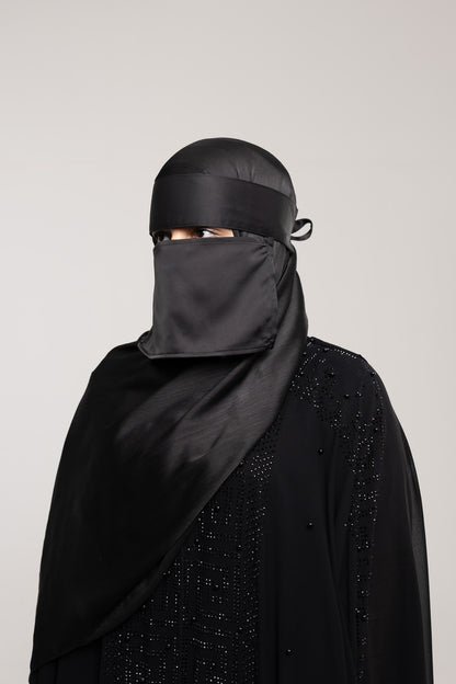 Short Niqab - Noche (Midnight)