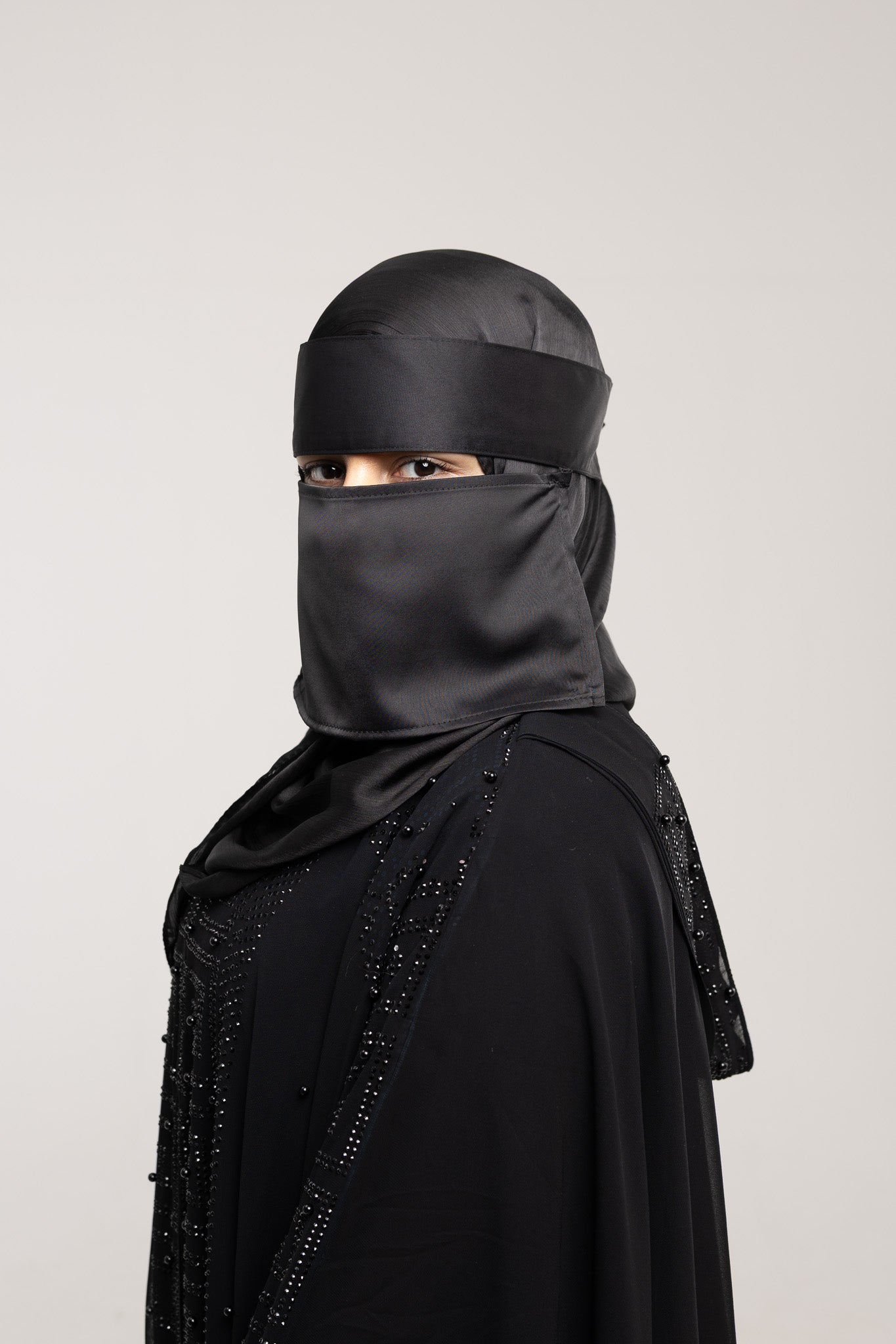 Short Niqab - Noche (Midnight)