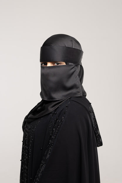 Short Niqab - Noche (Midnight)
