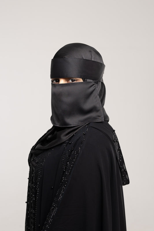 Short Niqab - Noche (Midnight)