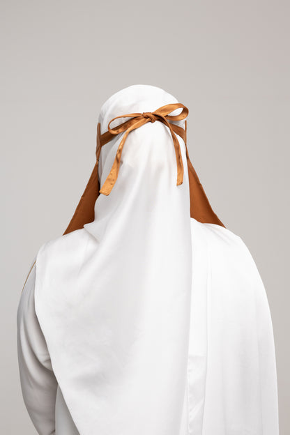 Long Niqab - Canela (Brown)