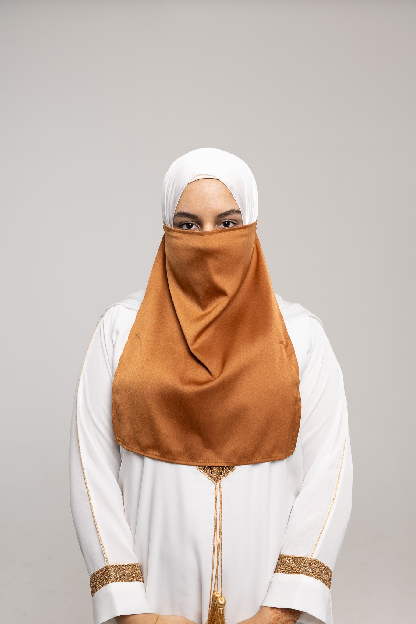 Half Niqab - Canela (Brown)